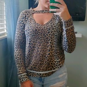 Cheetah sweater